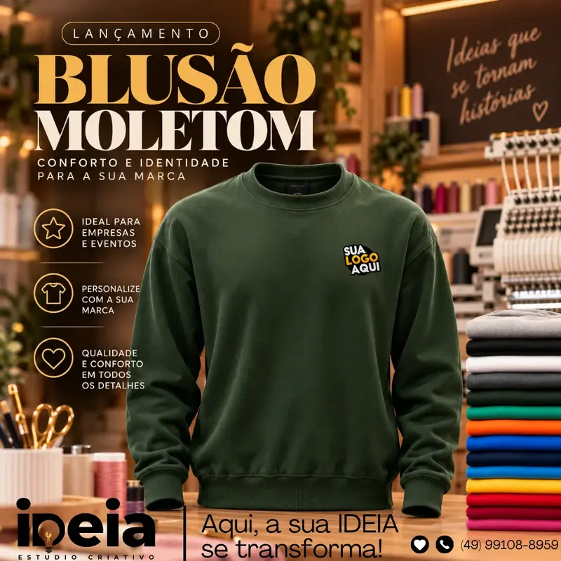 Moletom Gold